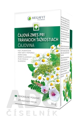 MEGAFYT Čajová zmes pri tráviacich ťažkostiach
