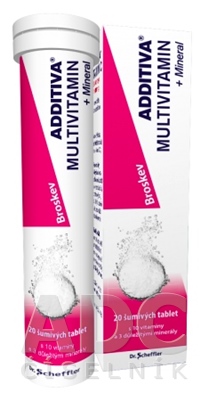 ADDITIVA MULTIVITAMÍN + Minerál, Broskyňa