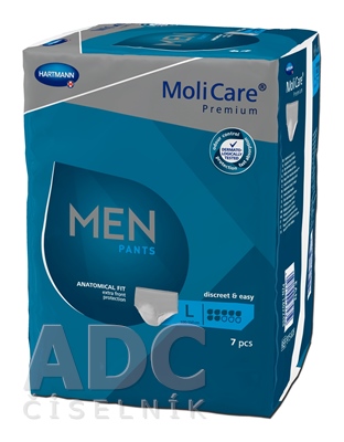 MoliCare Premium MEN PANTS 7 kvapiek L