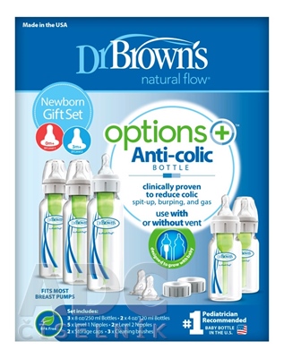 Dr.BROWN´S NOVORODENECKÁ SADA OPTIONS+