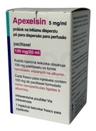 Apexelsin 5 mg/ml prášok na infúznu disperziu