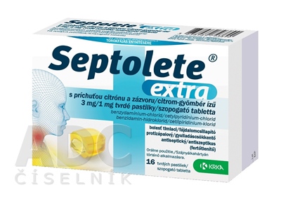 Septolete extra citrón a zázvor
