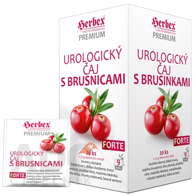 HERBEX Premium UROLOGICKÝ ČAJ s brusnicami FORTE