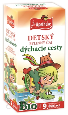 APOTHEKE BIO DETSKÝ BYLINNÝ ČAJ DÝCHACIE CESTY