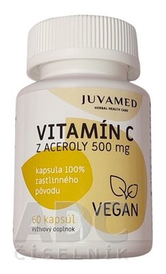 JUVAMED VITAMÍN C Z ACEROLY 500 mg