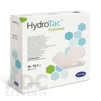 HydroTac concave - krytie na rany penové hydropol.