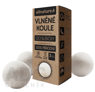 Allnature Vlnené gule do sušičky