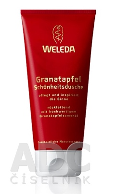 WELEDA Sprchovacia emulzia Granátové jablko