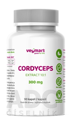 vegmart CORDYCEPS (extract 10:1) 300 mg
