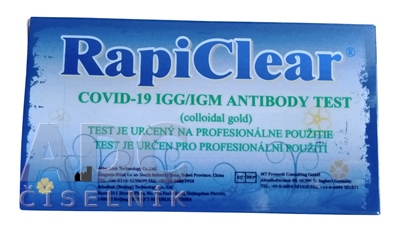 RapiClear COVID-19 IgG/IgM