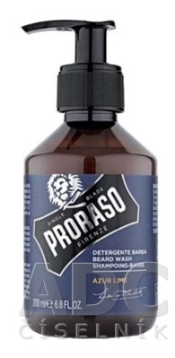 PRORASO Beard Shampoo AZUR LIME