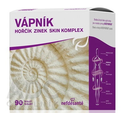 nefdesanté VÁPNIK HORČÍK ZINOK SKIN KOMPLEX