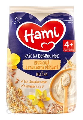 Hami mliečna kaša krupicová s vanilkovou príchuťou