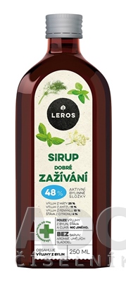 LEROS Sirup Dobré trávenie