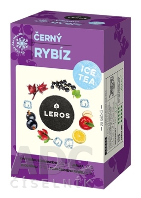 LEROS ICE TEA ČIERNA RÍBEZĽA