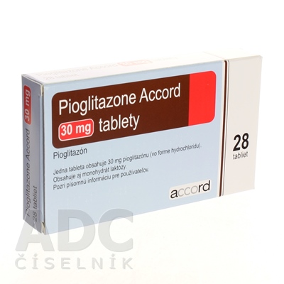 Pioglitazone Accord 30 mg