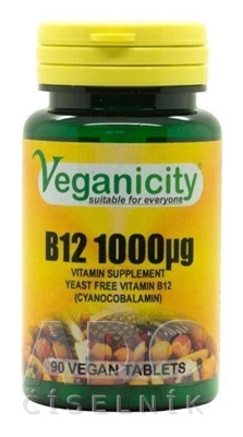 Veganicity B12 1000µg (Cyanocobalamin)