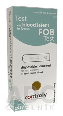 Controly Test OKULTNÉ KRVÁCANIE, FOB test