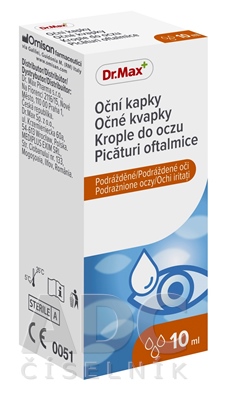 Dr.Max Očné kvapky - na podráždené oči