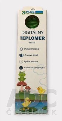 PLUS LEKÁREŇ Digitálny TEPLOMER detský