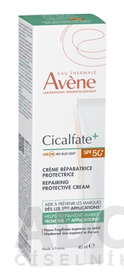 AVENE CICALFATE+ Ochranný obnovujúci krém SPF 50+