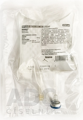 INFUSIO GLUCOSI 10 IMUNA
