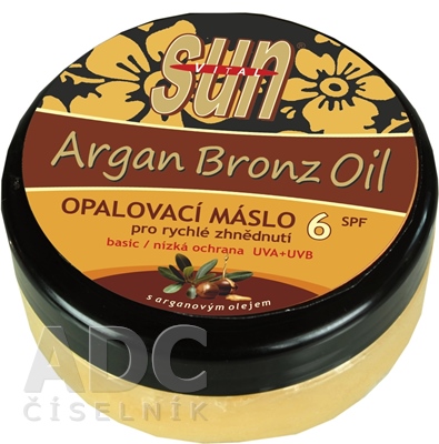 SUN ARGAN BRONZ OIL opaľovacie MASLO SPF 6