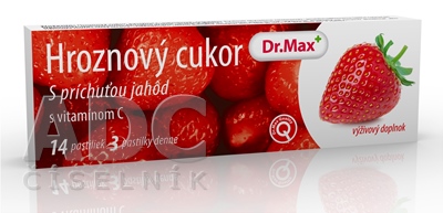 Dr.Max HROZNOVÝ CUKOR s vitamínom C