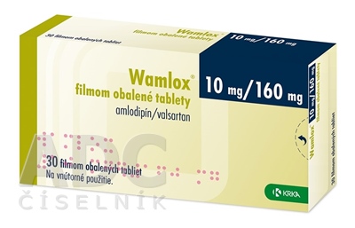 Wamlox 10 mg/160 mg filmom obalené tablety