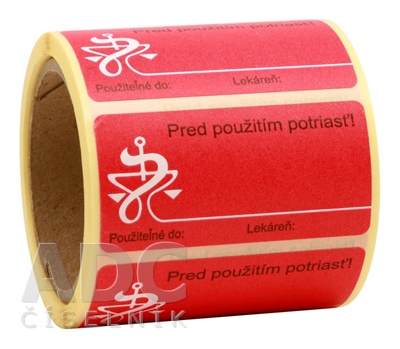 SIGNATÚRA ČERVENÁ - PRED POUŽITÍM POTRIASŤ (INT)