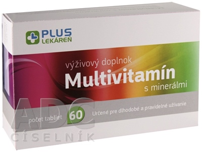 PLUS LEKÁREŇ Multivitamín s minerálmi