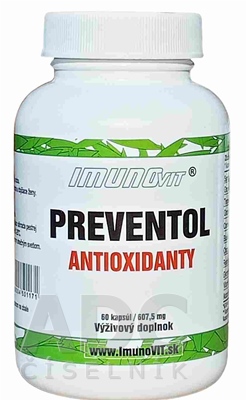 Produkty podobné imunoVIT PREVENTOL - Antioxidanty - ADC.sk