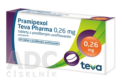Pramipexol Teva Pharma 0,26 mg