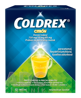 COLDREX HORÚCI NÁPOJ CITRÓN