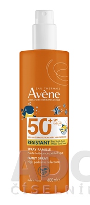 AVENE RESISTANT SPREJ pre celú rodinu SPF 50+