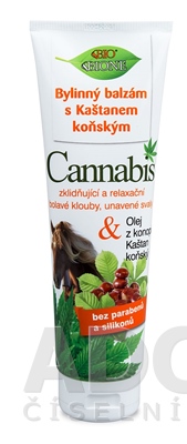 BC BIO Cannabis Konský bylinný balzam