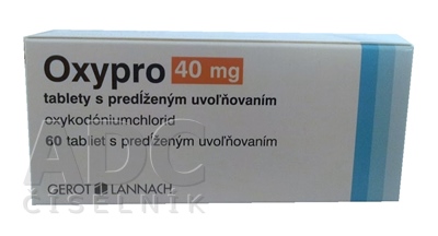 Oxypro 40 mg tablety s predĺženým uvoľňovaním