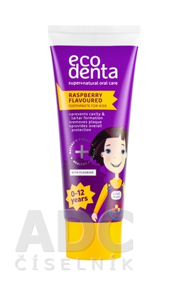 EcoDenta FOR KIDS RASPBERRY Flavoured Kaké Maké