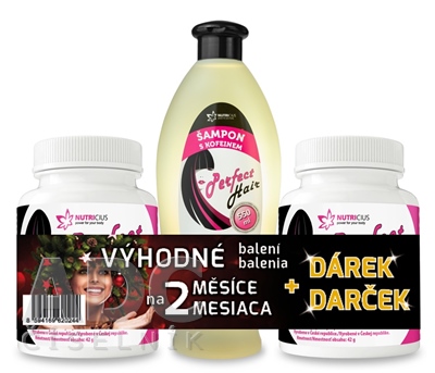 NUTRICIUS Perfect HAIR new DUO + darček