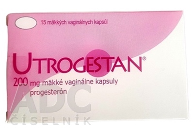 Utrogestan 200 mg mäkké vaginálne kapsuly