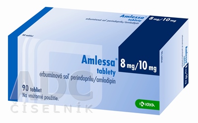 Amlessa 8 mg/10 mg tablety