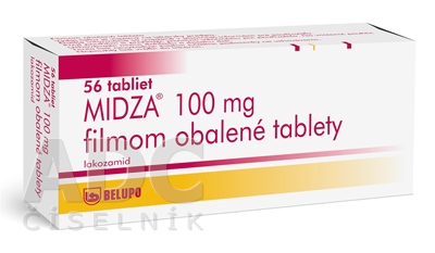 MIDZA 100 mg filmom obalené tablety