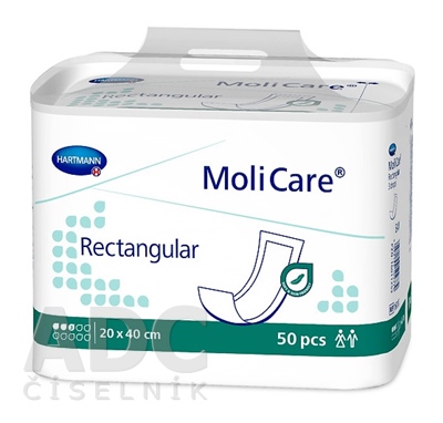 MoliCare Obdĺžnik 3 kvapky 20x40 cm