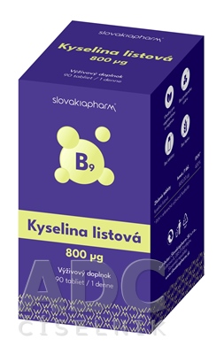 Slovakiapharm Kyselina listová 800 µg