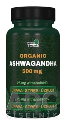 NaturProdukt ASHWAGANDHA organic 500 mg