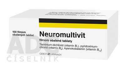 Neuromultivit filmom obalené tablety
