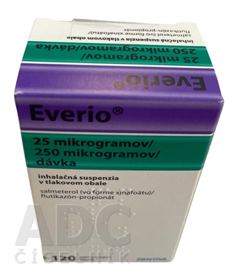 Everio 25 mikrogramov/250 mikrogramov