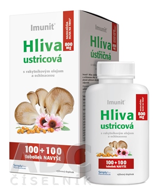 Imunit HLIVA ustricová 800 mg s rakytník. a echin.
