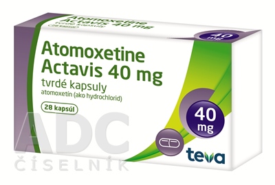 Atomoxetine Actavis 40 mg