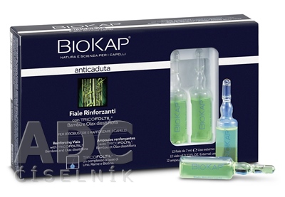 BIOKAP Ampule proti vypadávaniu vlasov FORTE